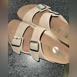 Birkenstock Arizona 2-strap Tobacco leather Sz 41